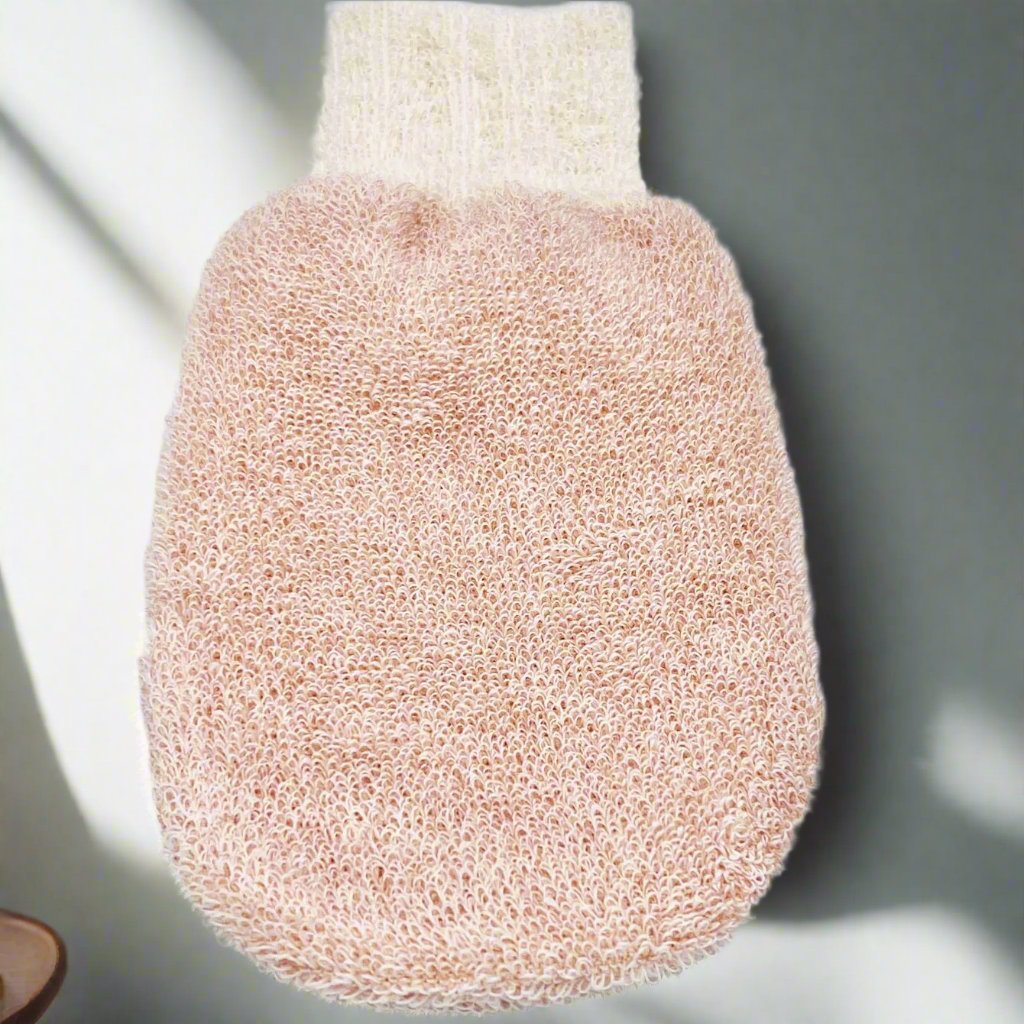 Embrace Körper-Peeling-Handschuh mit Brennnessel, Biobaumwolle, Kupfer