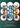Gemedge cover featuring rows of rectangular rough gemstones in vivid purple, blue, green, orange and red tones with a modern dark‑green layover with circular cutouts, highlighting the title 'gemedge' and tagline 'Fine Jewellery Design perspectives 2025+.