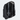 Large black tourmaline rough gemstone with sharp natural facets resting on a white surface, highlighting its strong tone.